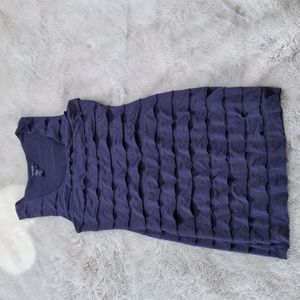 Ruffle peekaboo dress